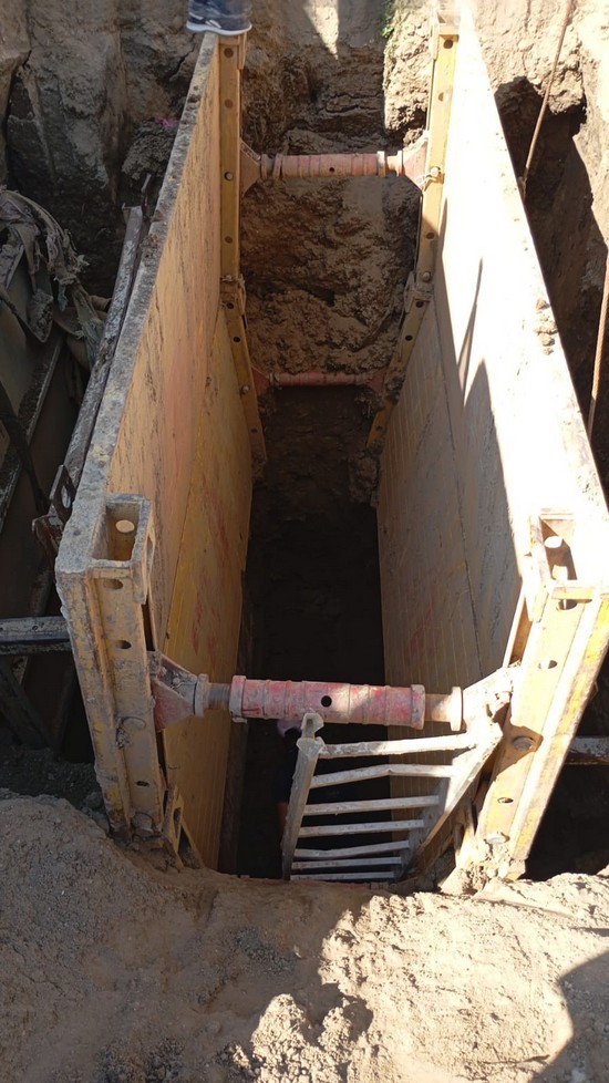 Str. Principală DJ679, Fâlfani – canalizare D250